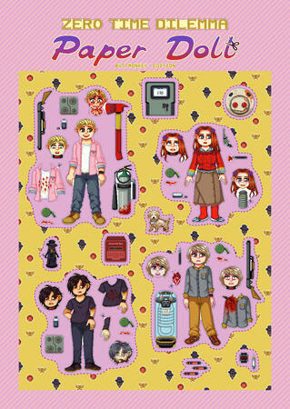 Zero Escape Zine Piece