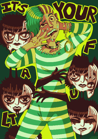 Your Turn to Die Zine Piece