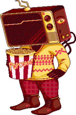 Monster Boy Zine Sticker Merch